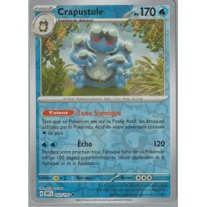 Carte Pok&eacute;mon - Crapustule - 052/197 - Reverse - Ev3 Flammes Obsidiennes - Neuf