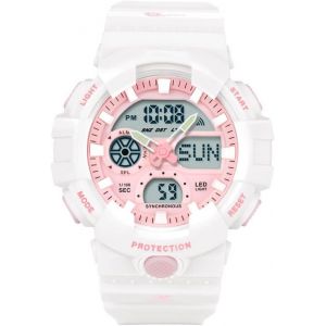 Eryi-Montres Numérique Homme Militaire Chronomètre 50m Etanche Multifonctionnel Montre Compte À Rebours Mode Alarme Dual Time - Neuf