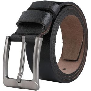 Tianyi-Ceinture Homme Jeans Grande Taille 110cm-180cm Ceintures Homme En Cuir 3,8 Cm Pantalon De Travail Ceinture Avec Boîte Cadeau. - Neuf