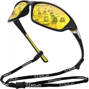 Lunettes De Soleil De Sport Polaris&eacute;es Pour Les Hommes, Les Femmes, La Conduite, Le Cyclisme, La P&ecirc;che - 100% Uv400 Protection - Neuf