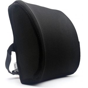 Ulteronixshop-Coussin de Soutien Lombaire avec Mousse &agrave; m&eacute;moire de Forme &iquest; Nouveau Design Ergonomique en Mousse Visco-&eacute;lastique avec Tissu Frais - Neuf