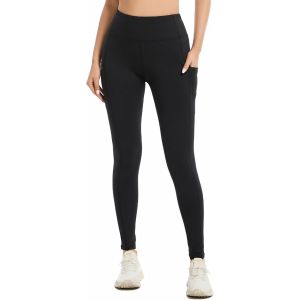 Jexnovashop-Legging De Sport Femme - Leggings Avec Poches (Taille Haute, Opaque & Doux) Pantalon Yoga - Neuf