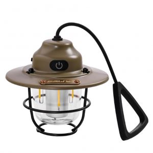 Lanterne Led Vintage Suspendue Pour Camping, Portable, Rechargeable, Style Retro, Veilleuse Antique Pour Le Camping - Neuf