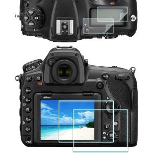 D850 Film de Protection d'Ecran pour Nikon D850 Appareil Photo, D850 Protecteur Verre Tremp&eacute; Optique 0,3mm Duret&eacute; 9H Anti-Rayure Anti-Trace Anti-Bulle -Lot de 4 - Neuf