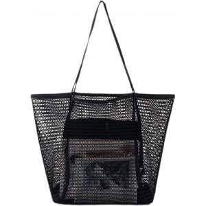Rfcbc-Grand Sac De Plage En Maille Femme Sac Fourre-Tout Pour Voyages Vacances Sacs De Courses Sac De Rangement Shopping Bag - Neuf