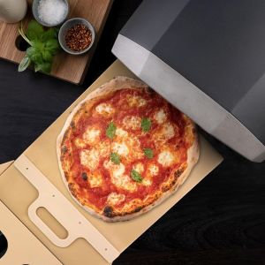 Pelle À Pizza Coulissante, Pala Pizza Scorrevole, Pelle À Pizza Antiadhésive, Pelle À Pizza En Bois Avec Poignée, La Pelle À Pizza Qui Transfère Parfaitement Pizza - Neuf