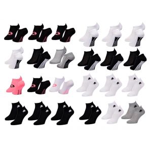 Chaussettes Femme Lulu Castagnette Pack De 12 Paires Sneaker Lulu Assorties - Neuf