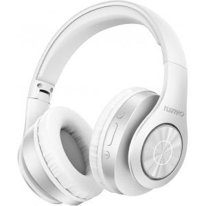 MEVRONISSHOP-Casque Bluetooth sans Fil, Casque sans Fil st&eacute;r&eacute;o, Temps de Lecture 35H, Basses Graves, Cache-Oreilles prot&eacute;iques &agrave; m&eacute;moire Douce, Mode de c&acirc;ble de Microphone int&eacute;gr&eacute; PC/Mobile/TV&iquest; - Neuf