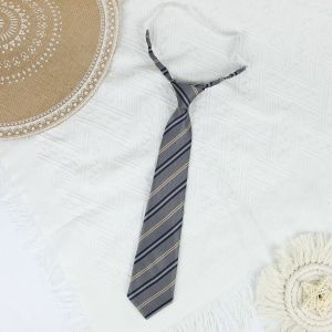 Uniforme Japonais Jk Avec Bandes Élastiques,Cravate Pour Hommes Et Femmes,Fournitures Scolaires,Uniforme Scolaire Simple Rayé Quotidien,Cravate De Style Campus - Neuf