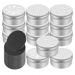 1 Ensemble De Boîtes De Parfum De Dressage De Chien Canettes De Stockage En Métal Conteneurs De Formation À L'odeur Pour Animaux De Compagnie Avec Points Magnétiques - Neuf