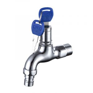 anti-vol de plein air robinet, robinet en laiton, verrouillable robinet ext&eacute;rieur, jardin, machine &agrave; laver, salle de bain ou la maison de location - Neuf