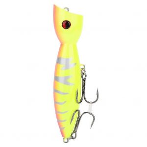 Oeil De Poisson 3d En Plastique Grand Popper Réaliste Artificiel Appât Dur Leurres Pêche Accessoire De Pêcherose - Neuf