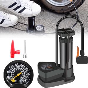 Chenquansarl-Pompe À Pied Puissante Pour Tous Les Objets Gonflables, Avec Baromètre, Gonfleur Portatif De Pompe À Air De Pied, Pour Gonfler Et Dévier Les Flotteurs, Les Piscines Rembourrées, Les Mate - Neuf