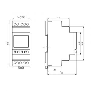 Ts-dw-3-nfc Horloge Modulaire Digitale Hebdomadaire Chronolux 93153 - Neuf