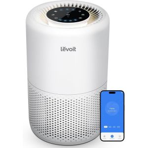 CHECARZHN--NO1-Purificateur D'Air Chambre Silencieux, Élimine 99.97% Des Allergènes, Compatible Avec App Alexa, Programmable Avec Veilleuse, Jusqu'À 35M², Air Purifier Pour Poussières Animaux Odeurs - Neuf