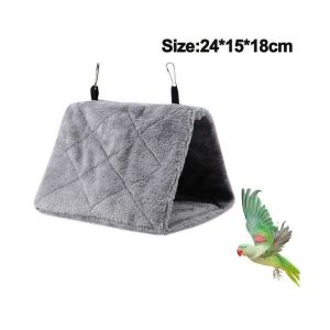 Hamac Douillet En Peluche Pour Perroquet - Tente Suspendue Douce Et Chaude Pour Oiseaux, Disponible En Plusieurs Tailles Et Couleurs - Neuf