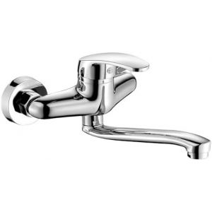 Robinet de cuisine mural, robinet de cuisine pivotant &agrave; 360&deg;, mitigeur mural - Neuf