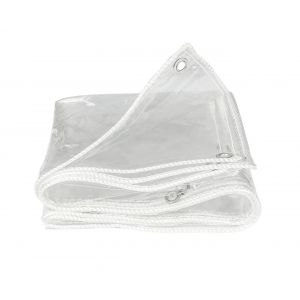 B&acirc;che en PVC transparent pour la protection des jardins et des plantes - Neuf