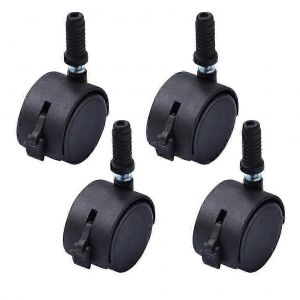 4 pcs roulettes robustes roulettes universelles roulette pivotante roulettes pivotantes roulettes pivotantes roulettes de chaise - Neuf