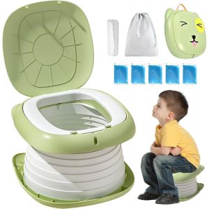 Chenquansarl-Siège De Toilette, Toilettes Pour Enfants, Toilettes Pliantes, Pliante Toilettes, Siège De Toilette Pour Enfants, Toilettes Portables, Pot Pliant De Voyage Portable, Siège Toilette Pliab - Neuf