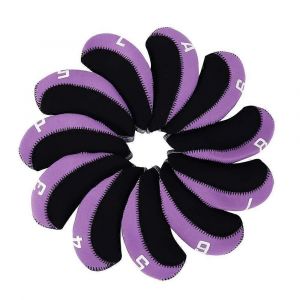 11pcs Golf Club Tête Couvre-Fer Putter Tête Couvre-Tête Putter Ensemble Outdoor Sport Golf Accessoires - Neuf