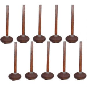 Japonais 8,5 ""Ramen Fabriqué À La Main Cuillère À Soupe En Bois Ensemble D'ustensiles En Bois Pour La Cuisine,Cuillère En Bois Hot Pot 10 Pcs - Neuf