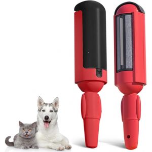 KALANKA-Brosse Anti Poils Chien,Brosse Adh&eacute;sive pour Animaux Domestiques Rouleau Anti Poil Chat, Anti Peluches pour Poils d'animaux, Aussi pour Nettoyer La Laine des Lits Et des Pulls - Neuf