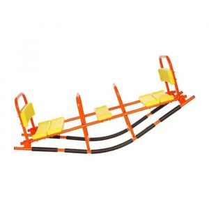 Balan&ccedil;oire &Agrave; Bascule-Duoku-Capacit&eacute; De Charge 90,7 Kg Par Si&egrave;ge-Avec Poign&eacute;es-Larges Si&egrave;ges &Agrave; Dossier-&Eacute;quipement De Jeu Ext&eacute;rieur - Neuf