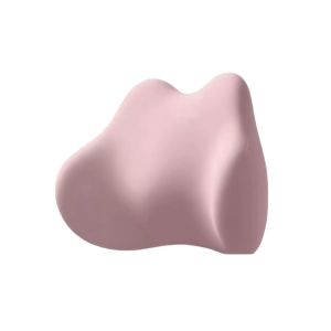 Oreiller De Soutien Lombaire En Mousse &Agrave; M&eacute;moire De Forme Pour Dormir Sur Le C&ocirc;t&eacute; - Rose - Housse Amovible, Respirant Et Confortable - Neuf