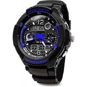 Montre Numérique Pour Enfants Garçons - 50m Montre Analogique Étanche Pour Les Sports De Plein Air - Neuf
