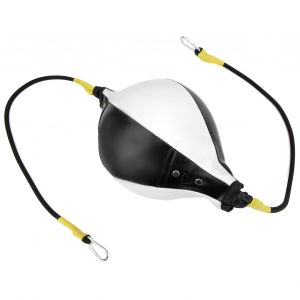 Ballon De Boxe Suspendu, Equipement D'exercice, De Combat, D'elasticite, D'entrainement Sportif, Noir Et Blanc - Neuf