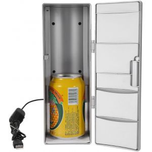 Mini Réfrigérateur Usb Portable Pour Boissons, Cave À Vin, Congélateur, Refroidisseur De Bière, Pour Voyage, Voiture, Bureau - Neuf