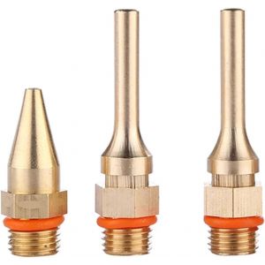 Chenquansarl-3 Pièces Buse De Pistolet À Colle C ,Buse De Pistolet À Colle Accessoires Pour Outils De Remplacement De Pointe De Cuivre(50mm) - Neuf