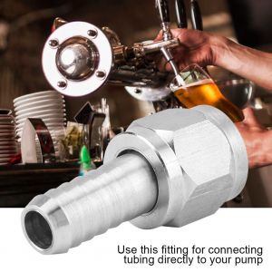 Hjlian Adaptateur De Connecteur De Pompe A Biere En Acier Inoxydable Pour Raccord Cannele Mfl 1/4" A Verrouillage A Bille Homebrew - Neuf