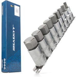 Creux Hexagonal Noix Inbus 1/2" Douille Bits Bit Six Pans (Hexagonal) Set Cl&eacute; - Neuf