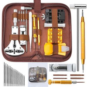 Kit D'outils De R&eacute;paration De Montres, 149 Pi&egrave;ces, Extracteur De Goupilles De Maillons De Bracelet De Montre, Ouvre-Bo&icirc;tier Arri&egrave;re, Ensemble De Barrettes &Agrave; Ressort - Neuf