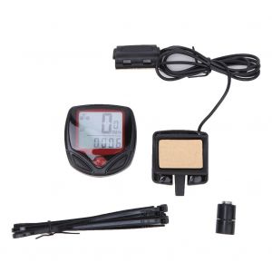 Compteur De Vitesse Kilometrique Filaire Pour Velo, Tableau De Codes, Lumineux, Etanche, Support Pour Guidon, Ordinateur De Velo - Neuf