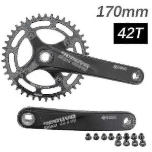 Pedalier Prowheel A Trous Carres Pour Vtt, 104bcd, 170 Mm, 175 Mm, Plateau Deckas, 30 Dents, 32, 34, 36, 38, 40 Dents, 1x, 2x, 1, 2 Vitesses Boris - Neuf
