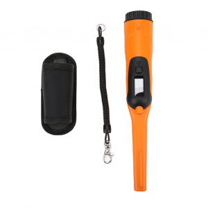 XYONG Detecteur de metaux HS-09 IP68 etanche, detecteur de tresors en metal portable avec alarme, orange - Neuf