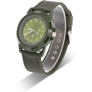 Montres Pour Hommes Montres Militaires,L'arm&eacute;e Militaire Montres-Bracelets Analogiques Pour Affichage De La Date Tactique Field Sports Montres Minimalistes,Bracelet En Nylon,Quatre Couleurs(Vert) - Neuf