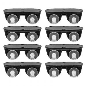 Les Roues Peuvent &Ecirc;tre Coll&eacute;es Au Bas De L'&eacute;tag&egrave;re De Lit, De La Bo&icirc;te De Rangement &Agrave; Rouleaux, De La Poulie Inf&eacute;rieure, De La Roue Unidirectionnelle, De La Petite Roulette - Neuf