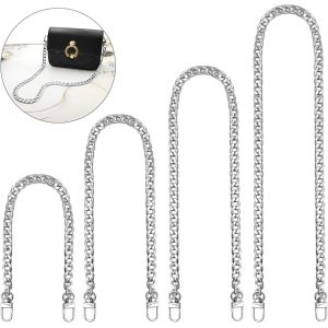 Sac à main de la Chaîne, 4 Pièces en Métal de Remplacement du Sac à main de la Chaîne de Pivotement de la Chaîne et Boucles de Ceinture, Sac à main de Remplacement de la Chaîne, pour Sac à main - Neuf
