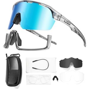Lunette Velo Homme Cyclisme Vtt Femmes Polarisées Route Soleil Pêche Sport Running Course A Pied Base-Ball - S144[Z1823] - Neuf