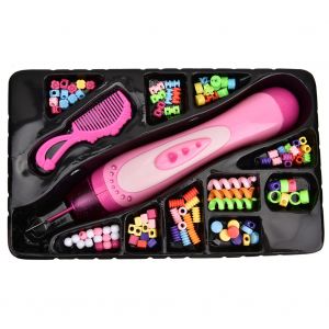 Kit De Perles A Cheveux Fait Main A Faire Soi-Meme, Jouet Tresse En Corde, Pour Fille, Cadeau D'anniversaire - Neuf