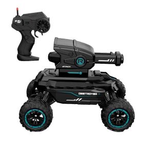 Rc Drift Tank Jouet Multifonction V&eacute;hicule Blind&eacute; T&eacute;l&eacute;commande Bombe &Agrave; Eau Voiture Multijoueur Comp&eacute;titifi - Neuf