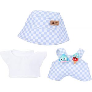 V&ecirc;tements pour poup&eacute;es de 17 cmEnsemble de Jupes pour poup&eacute;esEnsemble de 3 pi&egrave;ces avec Chapeau de p&ecirc;cheur sous-v&ecirc;tements Ensemble de Pantalons (25) - Neuf