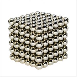 Puzzle De Bureau En Nickel De 5 Mm, 216 Pièces, Boules Magnétiques De Décompression, Convient Aux Enfants De 8 Ans Et Plus - Neuf