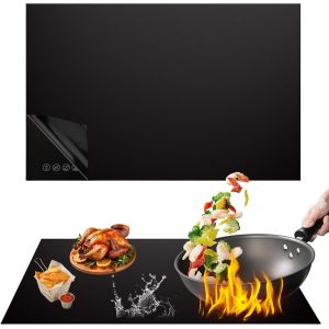 AYUHR-52x78cm Tapis de Protection Plaque Induction Protege Plaque Induction,Grand Tapis de Protection Plaque Silicone pour Cuisinière à Induction,Plaque de Cuisson Magnétique Cooktop Anti Rayures (52 - Neuf