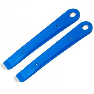 Lot De 2 Demonte-Pneus De Velo En Plastique, Outil De Demontage De Pneus Pour Velo, Demontage De Talons, Couleurs Assorties - Neuf