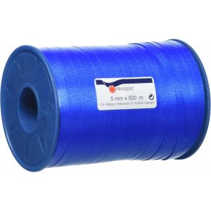 Ruban Paquet Cadeau Bleu Royal, 500 M De Bolduc Pour Emballage, Bolduc Largeur 5 Mm, Accessoire De D&eacute;coration & Bricolage Diy, Ruban D&eacute;coratif Pour Pr&eacute;sents, En Toute Occasion - Neuf